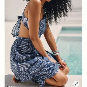 Anthropologie Tie back dress- NWT